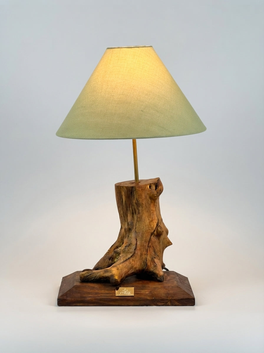 Rooted Stump Table Lamp