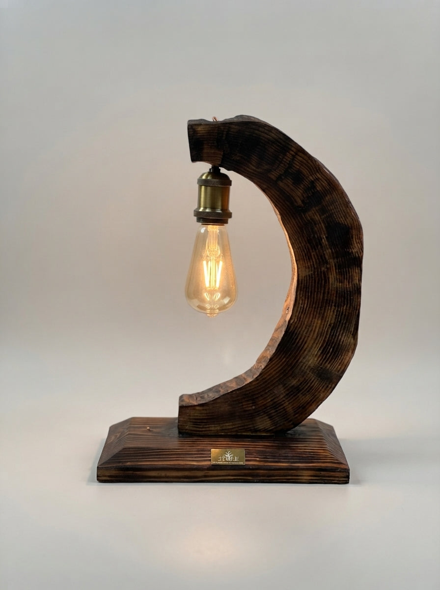 Crescent Arc Edison Lamp