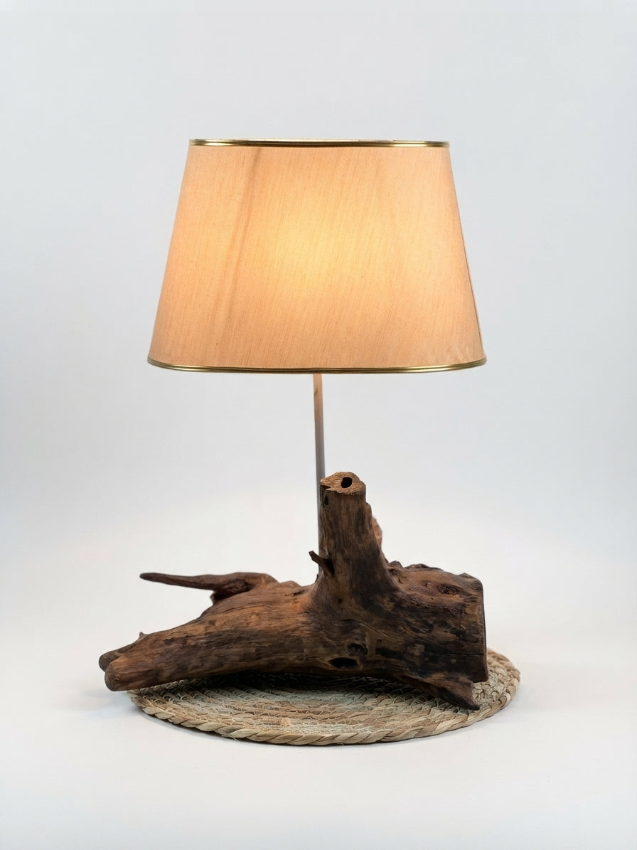 Prairie Stag Driftwood Lamp