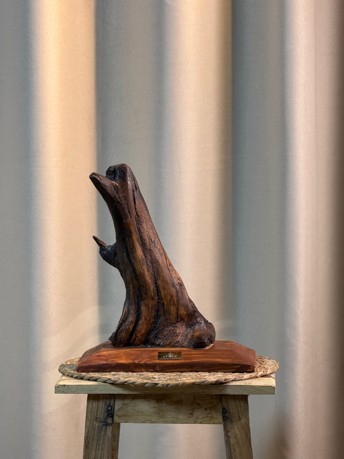 Peak Wooden Sculpture