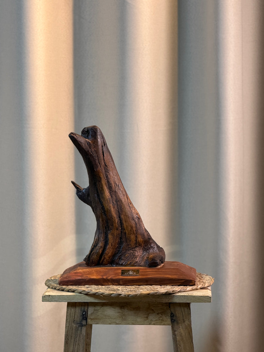Peak Wooden Sculpture