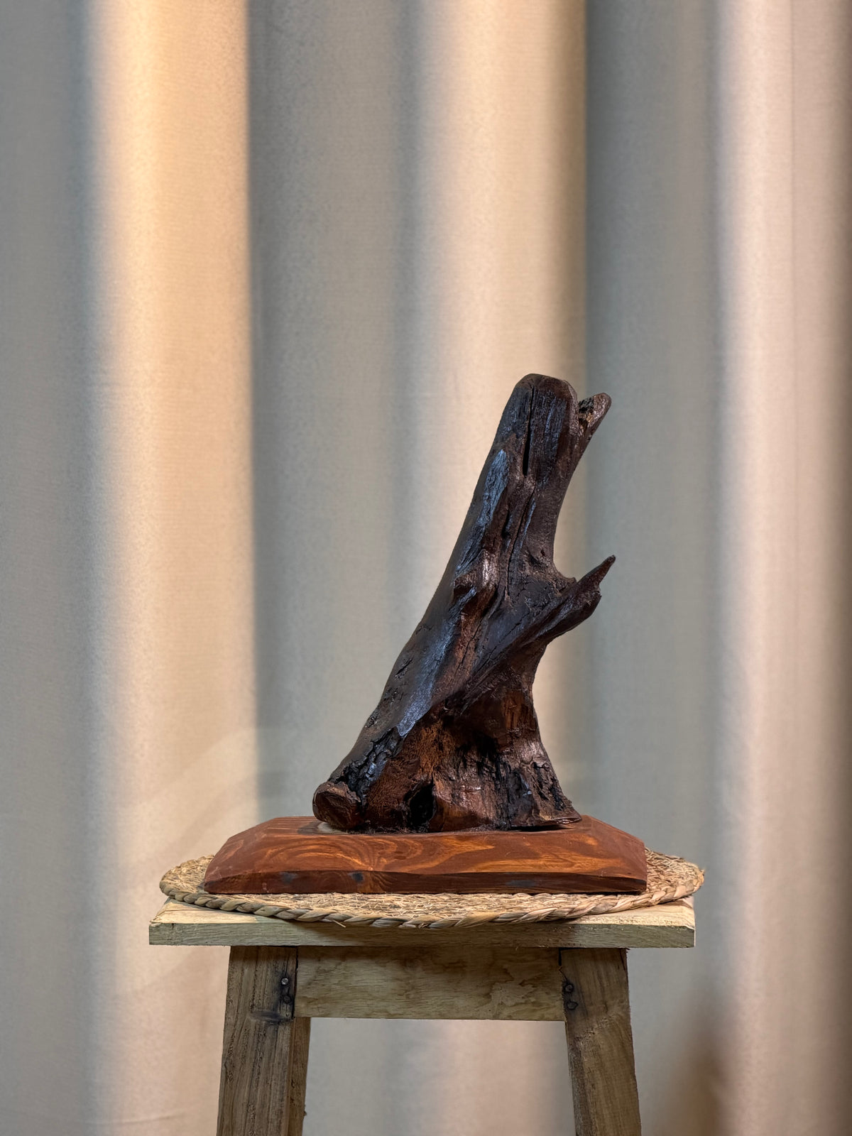 Peak Wooden Sculpture