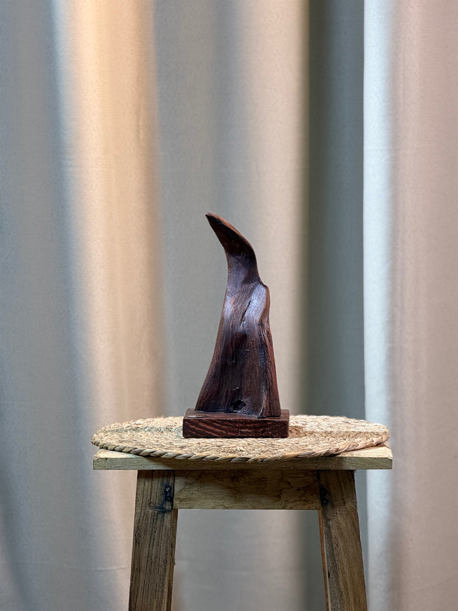 Cresting Peak Wood Sculpture