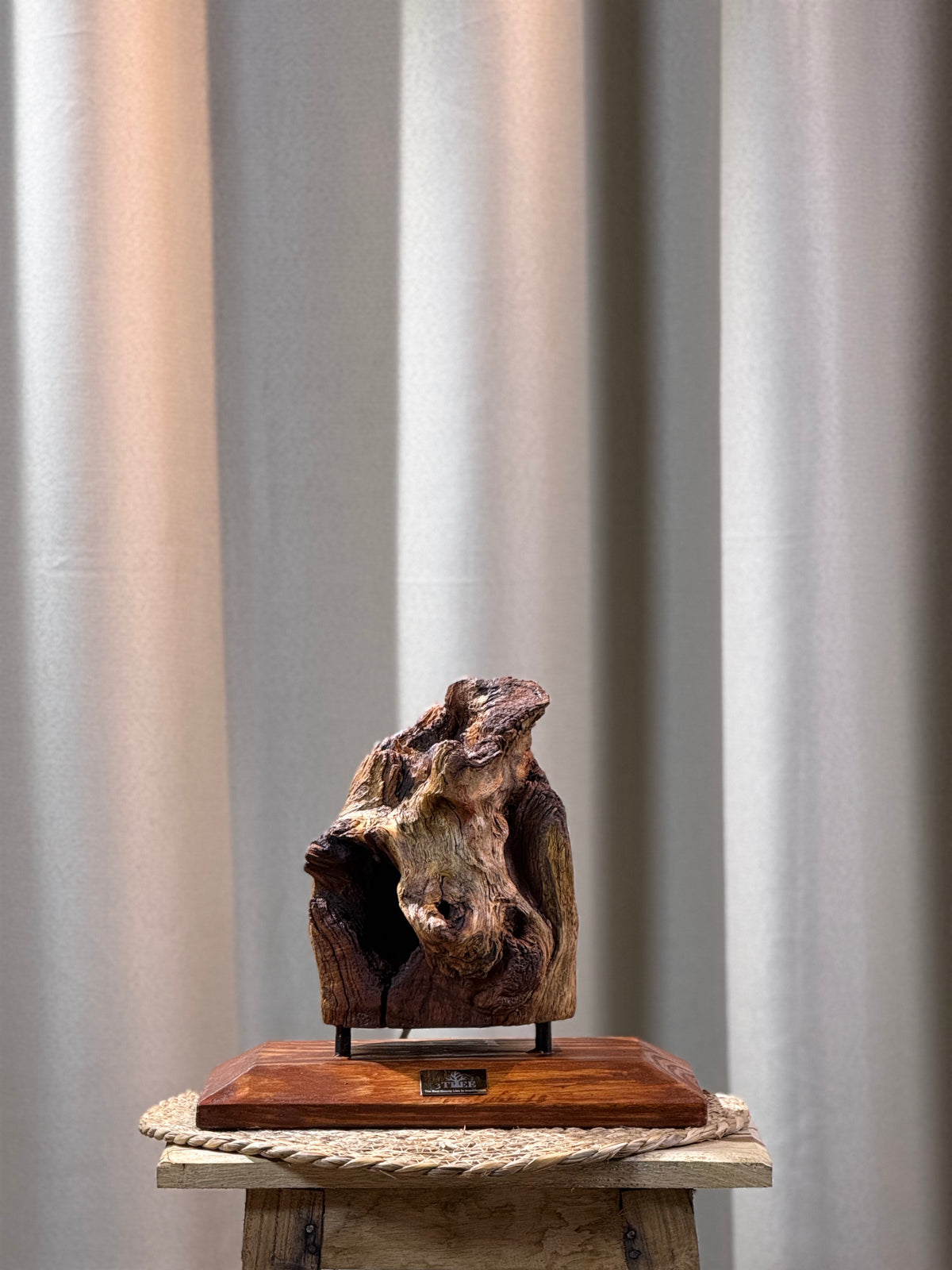 Floating Ember Wood Lamp